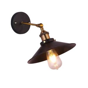 Lámpara de pared de interior Retro americana Simple nórdica, estilo Industrial, diseño creativo de barra única con fuente de luz LED E26, cuerpo de hierro - Product Image 5