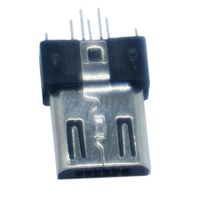 Conector Micro USB Macho de 5 Pines para Cable de Datos de Teléfono Móvil Android