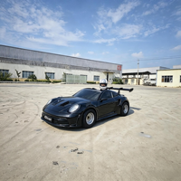 Nouveau modèle de voiture de course GT3 noire, kart électrique de drift 3000W, adapté au location commerciale, aux centres commerciaux et aux parcs d'attractions, à vendre
