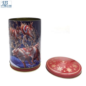 Su ordinazione Di Natale di <span class=keywords><strong>latta</strong></span> di music box del carosello di <span class=keywords><strong>latta</strong></span> di metallo music box con il supporto dei cookie - Product Image 3