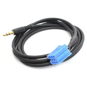 Blaupunkt Aux in Input Adapter Interface Cable for Car Radio iPod MP3 3.5 mm Jack/3.5mm aux for Blaupunkt/8pin aux cable