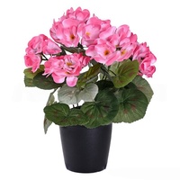 Plantes artificielles de luxe en pot, plantes d'intérieur écologiques en plastique, verdure décorative pour la maison et les mariages