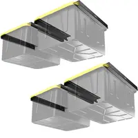 Crochet de rangement de plafond de garage en acier, support de rangement  robuste pour bois suspendu