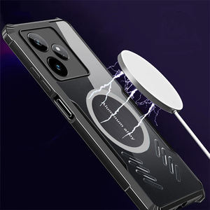 Pour Realme GT7 6 5 2 PRO <span class=keywords><strong>GT</strong></span> 7T 6T 3T Neo2 3 5 6 SE Étui magnétique à haute perméabilité anti-rayures Protection des quatre coins - Product Image 5