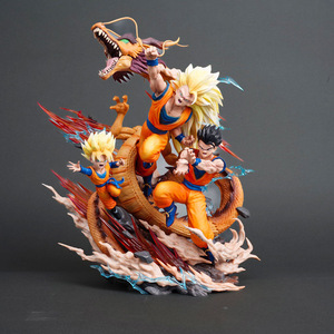 Figuras de Acción de PVC de Anime <span class=keywords><strong>Dragon</strong></span> <span class=keywords><strong>Ball</strong></span> <span class=keywords><strong>Z</strong></span> Super Saiyan, Muñecos de Son Gohan, Goten y Goku, Figuras de Acción de Anime - Product Image 6