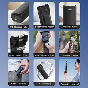 Cargador Rápido PC430 de 22.5W y 5000mAh con Batería y Soporte para Cámara de Acción, Compatible con DJI Osmo Pocket 3 y Xtra <span class=keywords><strong>Muse</strong></span>, Ideal para Vlogging - Product Image 6