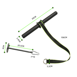 Rodillo para Muñeca y Antebrazo para Gimnasio, Equipo de Ejercicio, Fortalecedor de Bíceps y Antebrazos - Product Image 2