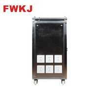 Système de régulation de tension automatique monophasé 30 kVA 220 V avec commande par servomoteur et affichage numérique pour centre de données
