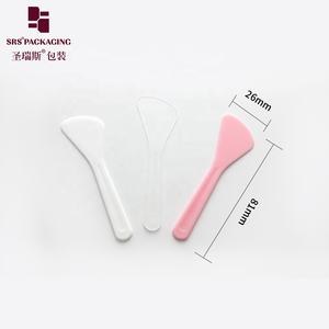 कॉस्मेटिक उपयोग के लिए पीपी प्लास्टिक चम्मच प्लास्टिक रंग चेहरे क्रीम मिनी DIY उपकरण - Product Image 4