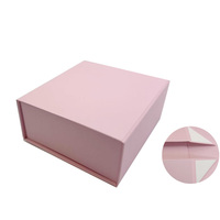 Boîte cadeau pliante magnétique personnalisée avec logo, dorure à chaud, pelliculage mat, gaufrage, pour mariage, demoiselle d'honneur, cosmétiques, bijoux