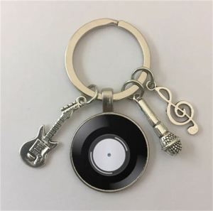 Custom Promotional DJ LP Vinyl Music Metal <b>Key</b> <b>Chains</b> Wholesale Record Music Festival Souvenir Gifts Microphone Violin <b>Key</b> <b>Chain</b> - Product Image 1