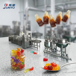 Ligne de production de moules pour bonbons gélifiés halal à la <span class=keywords><strong>biotine</strong></span> pour cheveux et ongles, fabriqués par des fabricants de vitamines - Product Image 1