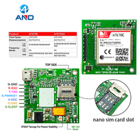 Módulo LTE Cat1 A7670E de Banda Europea B1/B3/B7/B8/B20 GNSS BLE, Módulo Industrial 4G Europeo