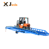Rampe de chargement mobile hydraulique portable pour la logistique, le port, les conteneurs, les camions, le transfert rapide de marchandises et le déchargement