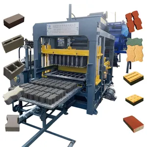 KAIDONG QT5-15 otomatik içi boş blok makinesi hidrolik basınç çimento tuğla yapma makineleri perakende için fabrika doğrudan fiyat