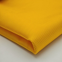 Tissu Oxford en nylon PA66 double couche 2520D, enduit de PU jaune, haute résistance à l'abrasion, résistant à l'eau, pour sacs tactiques et équipements de plein air