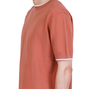 Jersey de punto de algodón de verano para hombre, suéter de punto de manga corta, suéter de manga corta para hombre - Product Image 3