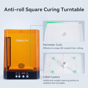 Creality UW-03 2-in-1-Harz-3D-Drucker Verbesserte 405-nm-UV-Härtungs-Rotationskasten-Eimer LCD/DLP/SLA-Wasch härtung station für Größe - Product Image 6
