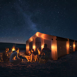 Yanan adam festivali özel ticari şişme garaj çöl olaylar için küp çadır kişisel şişme ev çadır - Product Image 1