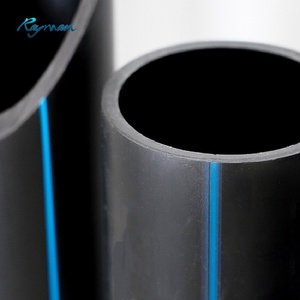 Pipa HDPE Hitam Dengan Garis Biru untuk Pasokan Air Minum dan Instalasi Bawah Tanah Pipa HDPE Pipa HDPE 2 Inci - Product Image 1