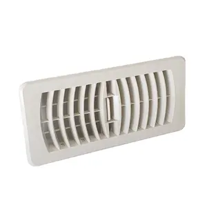 Venta al por mayor ventilación de aire rejilla de plástico-Rejilla de ventilación de plástico para pared de techo, sistema de ventilación para HVAC, China, venta al por mayor, pp