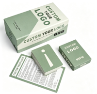 Jeu de cartes de poker personnalisé en gros – Jeu de société de luxe avec design imprimé sur mesure, cartes à jouer de table emballées dans une boîte