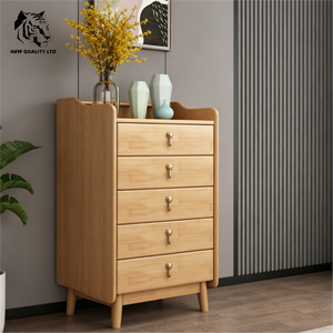 Proveedor chino, excelente precio, OEM, ODM, gran stock, gabinete de almacenamiento ecológico, nuevo modelo actualizado, muebles de sala de estar, gabinete de madera con cajones - Product Image 4