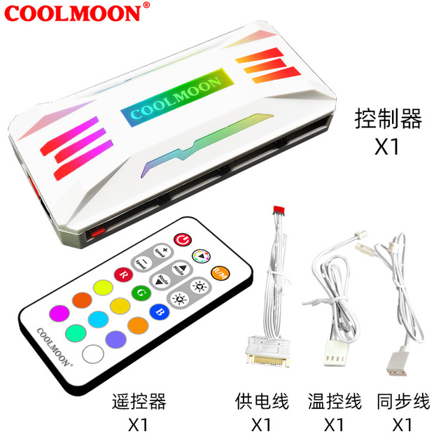 D2320 Coolmoon ARGB Controller Computer Accessories
