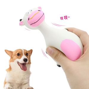 Nouveau jouet interactif pour chien en forme d'animal, brosse à dents pour chiot, jouet à mâcher en TPR pour chiens agressifs, jouet couineur pour animaux de compagnie - Product Image 2