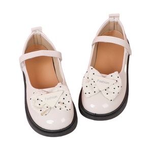 Zapatos Mary Jane para Niña, Diseño Nuevo, Precio de Fábrica, Zapatos Escolares Planos para Niña, Antideslizantes, Zapatos Blancos de Vestir para Niña - Product Image 1