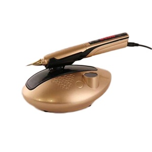 Lápiz de Plasma Profesional Antienvejecimiento de Escritorio con 4 Cabezales de Trabajo y 9 Velocidades para Eliminar Arrugas en Rostro/Ojos/Manos, Dorado (Enchufe US/IT/Za) - Product Image 2