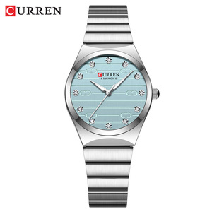 Reloj de Mujer CURREN 9110 de Cuarzo, Diseño Simple, Esfera Elegante, Acero Inoxidable <span class=keywords><strong>Dorado</strong></span> - Product Image 4