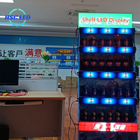 Écran LED P1.8 couleur intégrale mural pour barre d'affichage numérique flottante, vente directe usine, avec CMS intégré pour