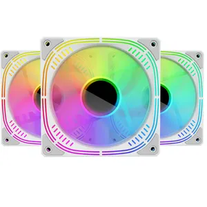 Mirror Of Wind 120mm 12v Dc Pc Computer Case Cooling Fans 120*120*25mm Colorful Led Light Computer Case Fans