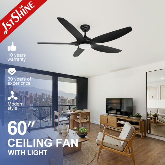 1stshine Abs Blades Remote Control Innovative Durable Home Decor Excellent Seller Factory Direct Dc Motor Ceiling Fan With Light