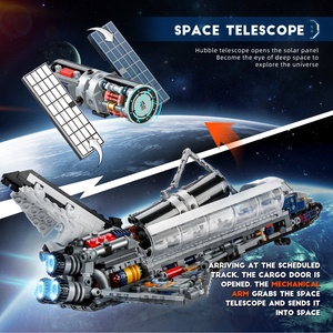 JAKI 8502 jouets spatiaux le MOC navette spatiale modèle assemblage modèle briques compatibles avec 8480 enfants cadeau de noël bloc de construction - Product Image 2