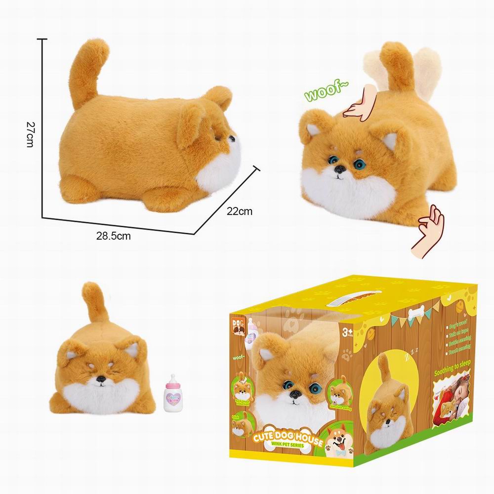 犬 レトロ ぬいぐるみ サンワールド チワワ コーギー コーギー/シーズー/チワワ/柴犬/ダックス/トイプードル