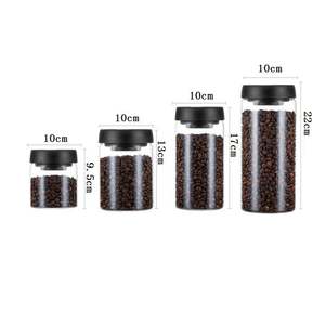 <span class=keywords><strong>Barattoli</strong></span> ermetici in <span class=keywords><strong>vetro</strong></span> <span class=keywords><strong>per</strong></span> alimenti trasparenti sigillati a prova <span class=keywords><strong>di</strong></span> umidità contenitori <span class=keywords><strong>sottovuoto</strong></span> <span class=keywords><strong>per</strong></span> chicchi <span class=keywords><strong>di</strong></span> caffè 500/900/1200/1800ml - Product Image 5