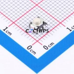 HX-3x5-CA-1.6N right angle Tactile Switch SMD Switch Single Pole Single Throw Round Button 1.6N Horizontal Mount - Product Image 1