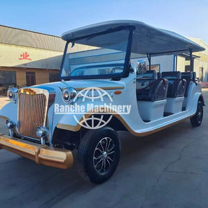 Autobús Turístico Eléctrico Clásico Retro en Oferta, Vehículo Eléctrico Clásico Retro de Largo Alcance, 8 Autos Eléctricos - Product Image 1