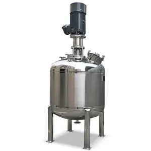 Mezclador líquido de pegamento de homogeneización 500L tanque de emulsificación equipo de maquinaria química Mezclador