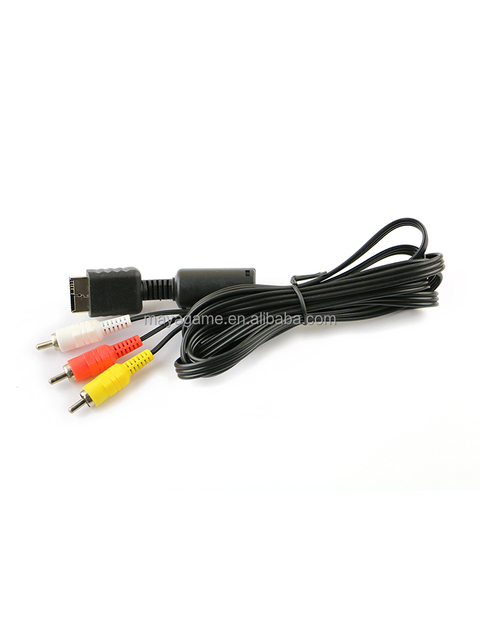AV Video Cable TV Audio Video Stereo AV 1.8m Cord for PS2 PS3 Audio Video Cable Wire Accessories
