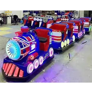 Il nuovo parco divertimenti per bambini guida il treno del centro commerciale senza cingoli a batteria - Product Image 1