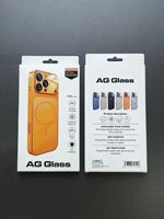 Coque de protection magnétique en PC dépoli mat de haute qualité 2000Gs pour iPhone 17 Pro Max