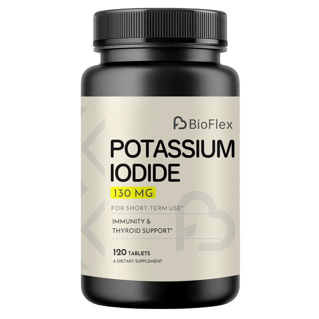 Wholesale Factory Direct Potassium Iodide Tablets 120 Immunity Thyroid Support Supplement Potassium Iodide Tablets COM