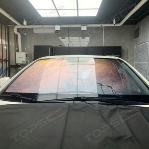 Película Óptica Topsee 68% VLT Camaleón para Parabrisas Delantero de Auto JR-70, Nano Cerámica con Rechazo de Calor, Protección Contra Arena, Estilo Lujoso - Product Image 1