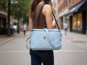 Borsa a Tracolla da Donna in Tela con Chiusura a Cerniera per Tutte le Stagioni con Cinghia Singola - Product Image 2