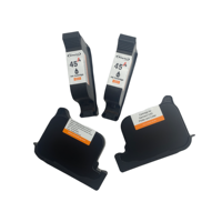 Cartouche d'encre à solvant permanente à séchage rapide Js12 Js10 2588 2580 compatible avec la machine d'impression jet d'encre hp 45
