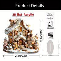 Nouveau acrylique éclectique religieux dernier souper décor à la maison pour salon étude bureau Design personnalisé ornements de bureau cadeau