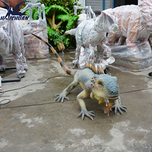 Natural Museum Park Mouvement mécanique réaliste Animal animatronique en taille réelle Modèle de <span class=keywords><strong>lézard</strong></span> à vendre - Product Image 4